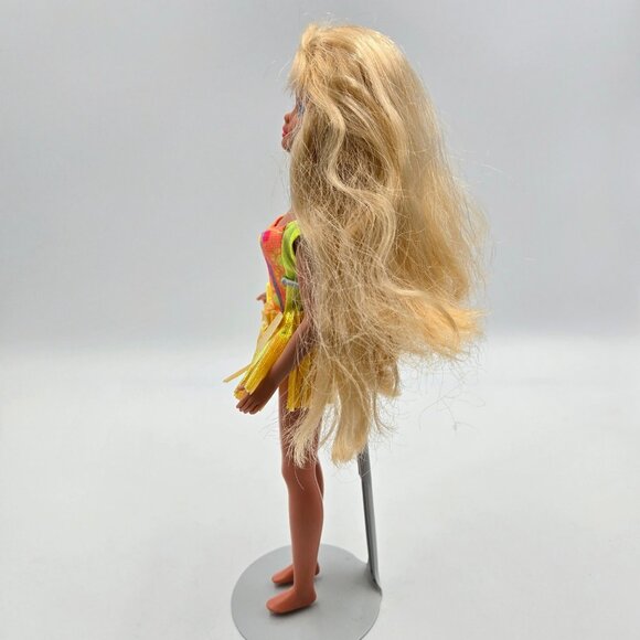 Hawaiian Fun Skipper Doll 1990 Original Swimsuit And Skirt Mattel 5942 Read - Picture 6 of 16